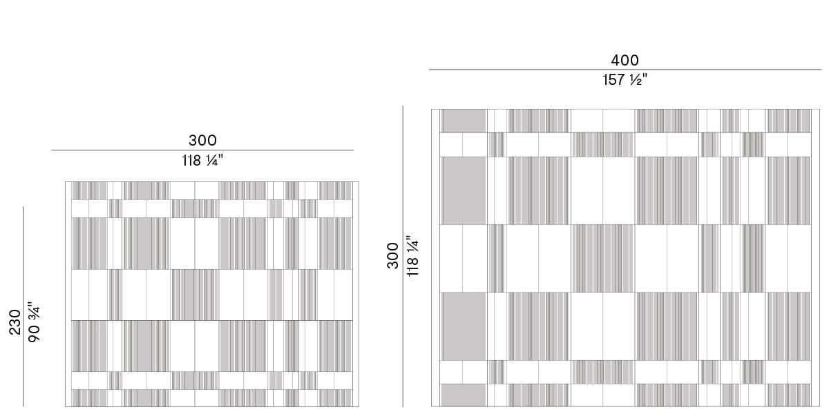 Прямоугольный ковер ручной работы из шерсти Potocco Gambit ARCH-00057377 - Вид №13