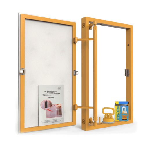 Ревизионный люк под плитку, распашной с регулировкой на присоске 300Х700 ВОЗРОЖДЕНИЕ sun-id-1025403 - Вид №3