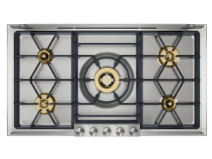 Стальная встраиваемая газовая плита