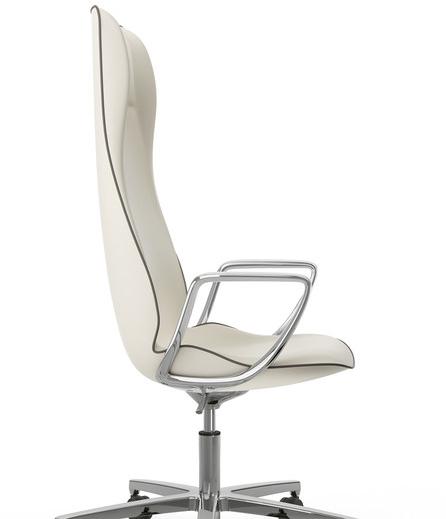 Sesta Кожаное кресло руководителя с подлокотниками и высокой спинкой Jada sun-id-1492529 - Вид №1