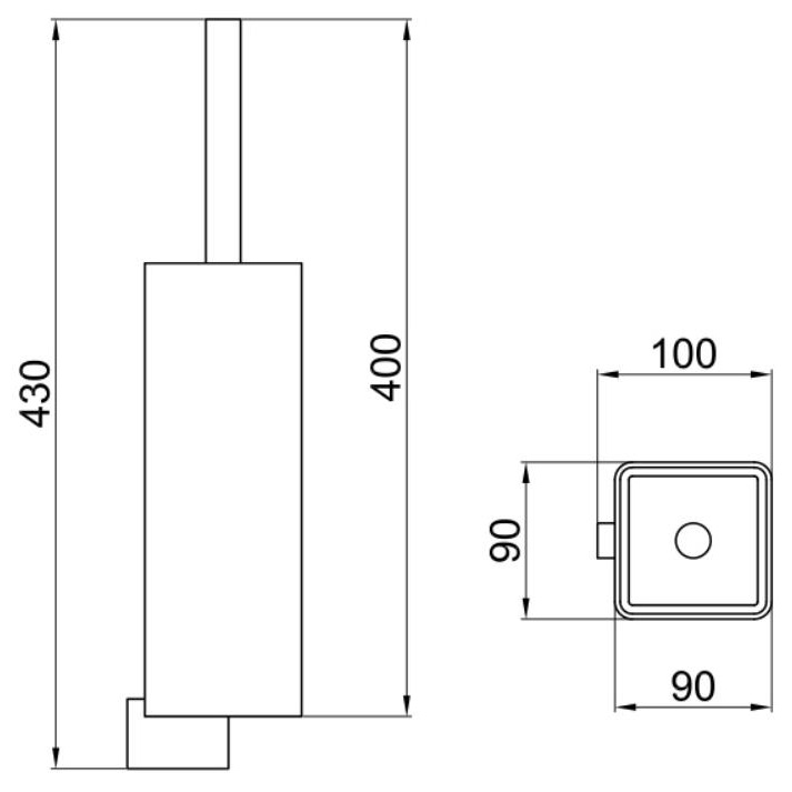 LV501301015 Ершик для унитаза Webert Living - Вид №1