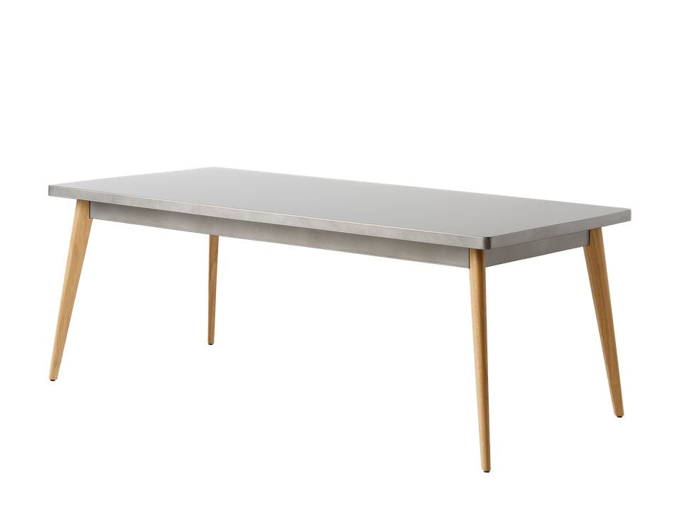 Прямоугольный обеденный стол из стали и дерева Tolix T55 / 56 ARCH-00131644 - Вид №4