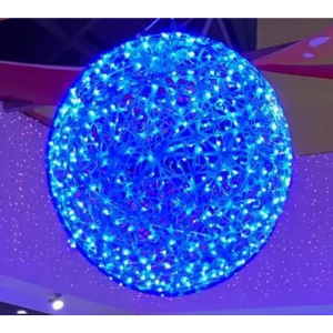 Электрическая светящиеся фигура Шар 100 LED 80x80x80 см теплый белый свет 86164040 STLM-2050154