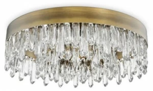 BRABBU Потолочный светильник из латуни с кристаллами Naicca