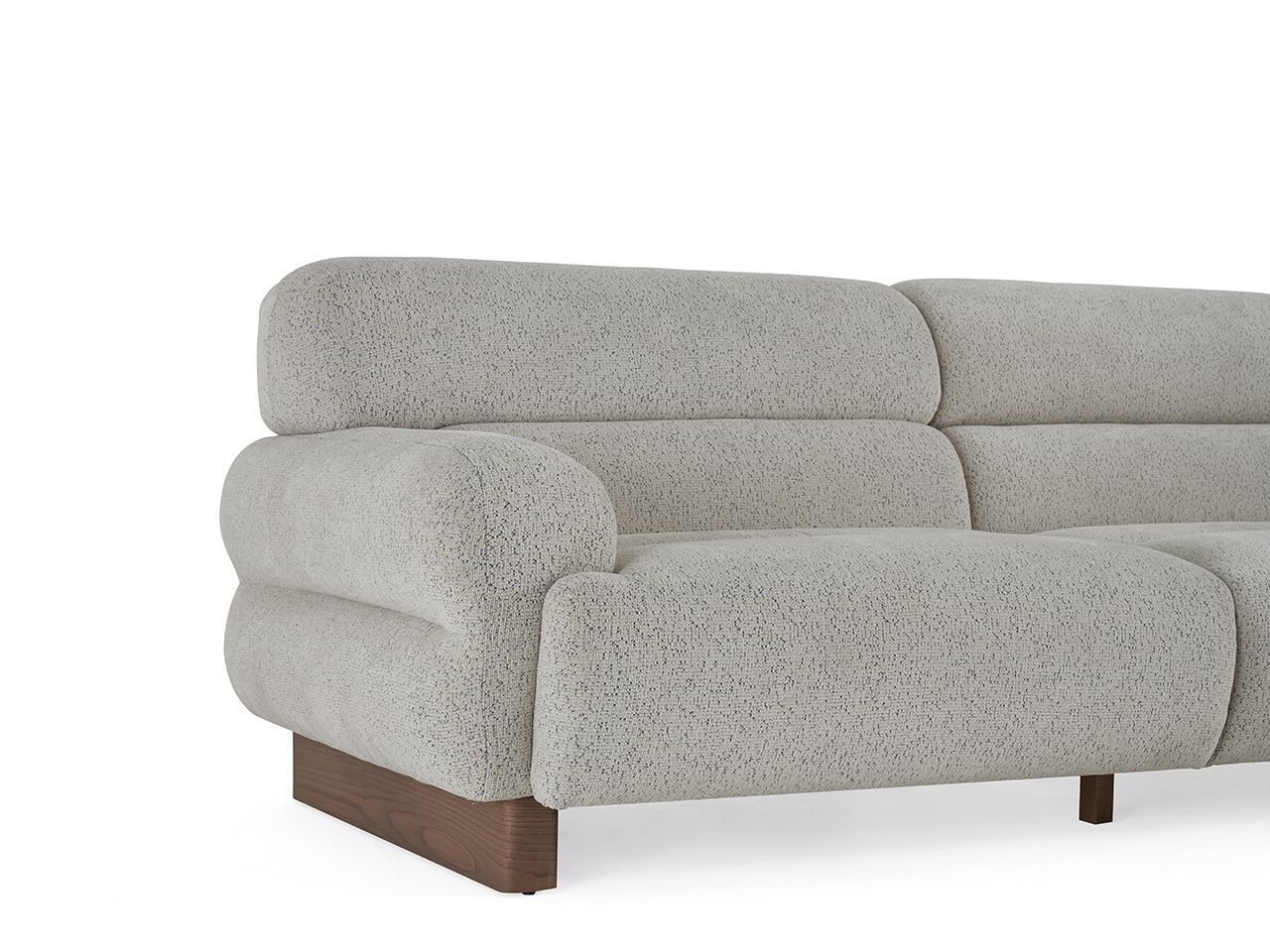 Модульный угловой диван из ткани NDESIGN Ezora ARCH-00074007 - Вид №4