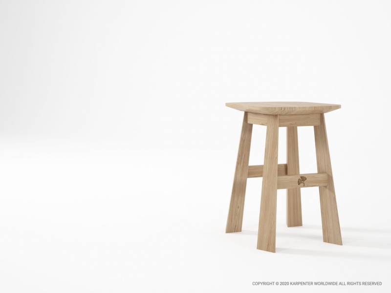 608_1285 Прямоугольный табурет Karpenter East - Вид №2