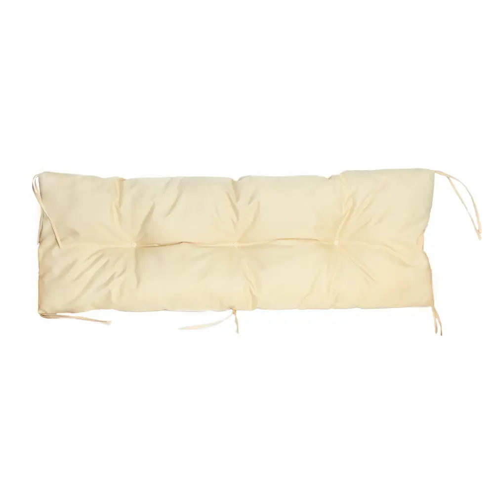 ТУБА-ДУБА Подушка для садовой мебели «Дачные посиделки» кремовая 84253125 STLM-0047511