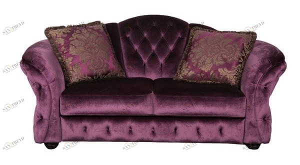 Диван Bellissimo прямой фиолетовый UNICO ДИЗАЙНЕРСКИЕ 248946 Фиолетовый 