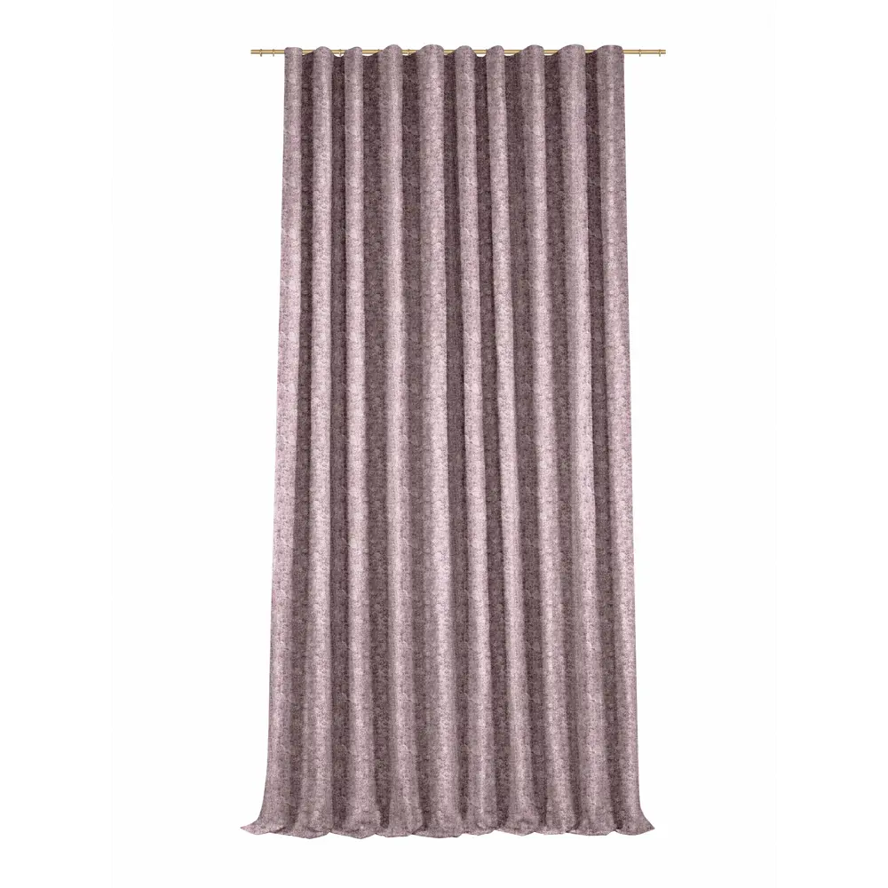 Штора на ленте Denys 200x280 см цвет розовый MIAMOZA STLM-2133846 - Вид №1