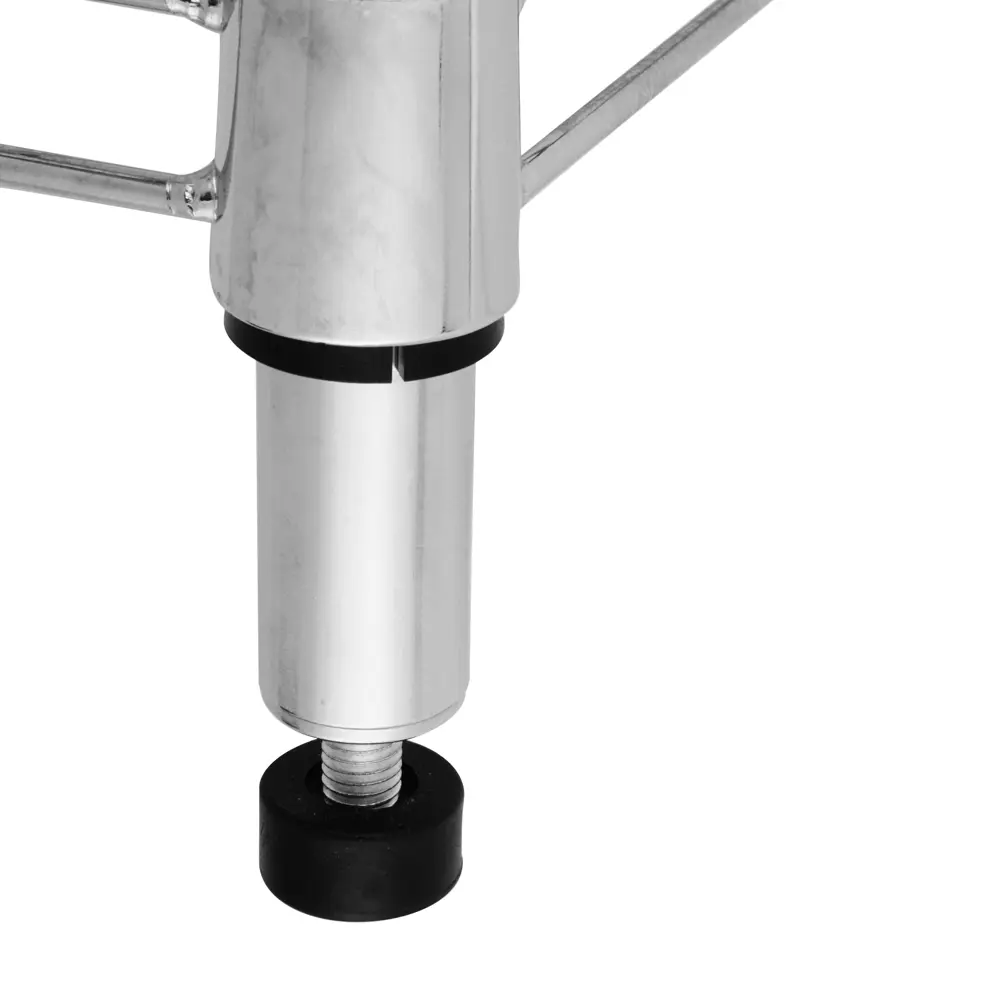 Spaceo Стеллаж сетчатый хром 60×180×35 см с 6 полками 87901982 STLM-1080442 - Вид №4