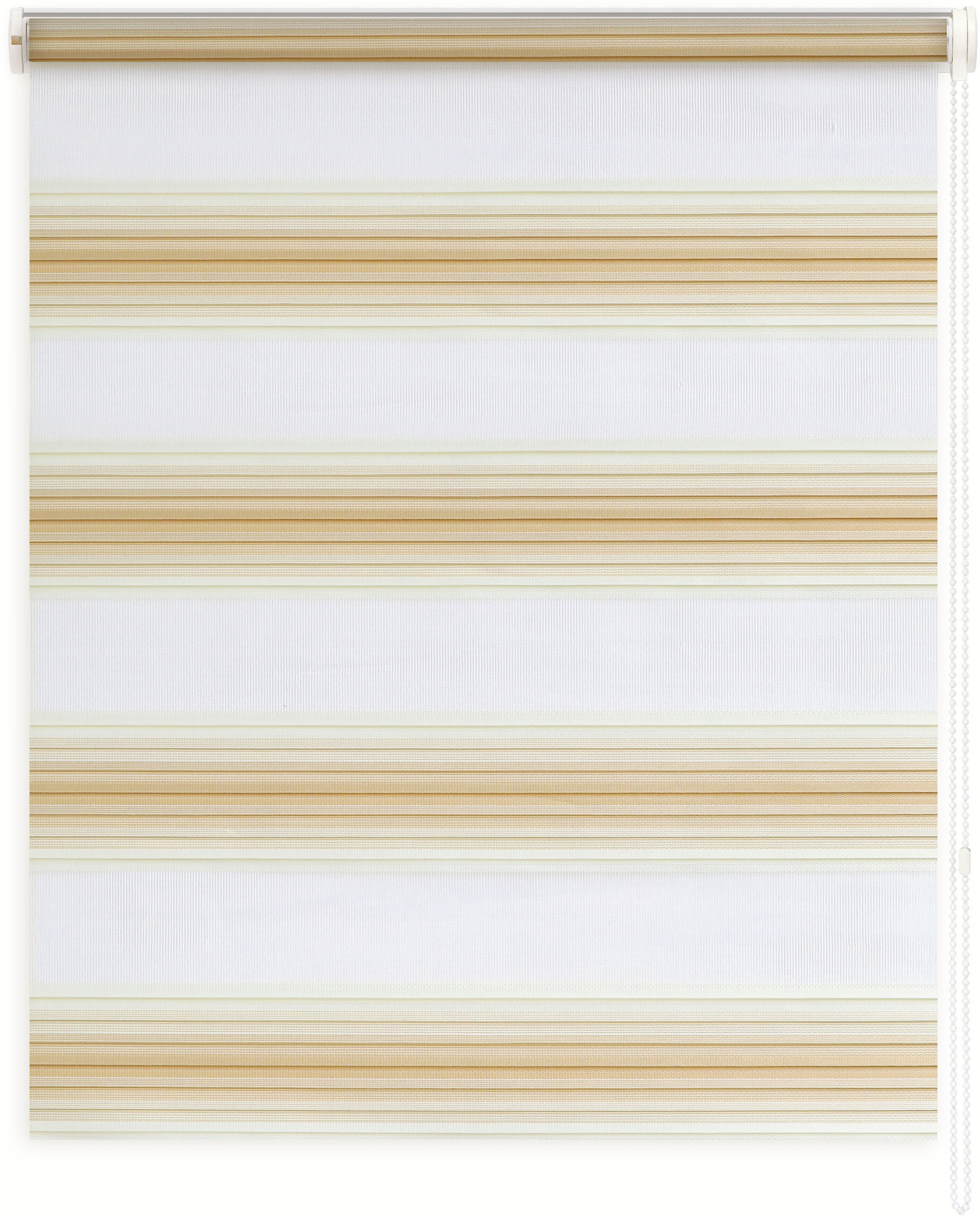 Рулонная штора Santreyd Palermo день-ночь бежевая 80×160 см 83503053