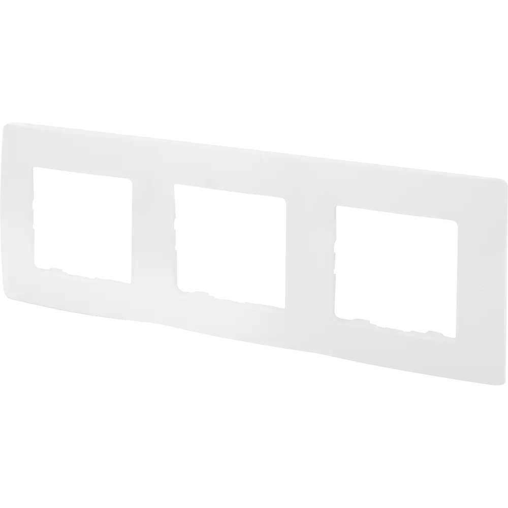 Рамка Legrand Etika для розеток и выключателей - белая глянцевая 17356311 STLM-0007971 - Вид №1