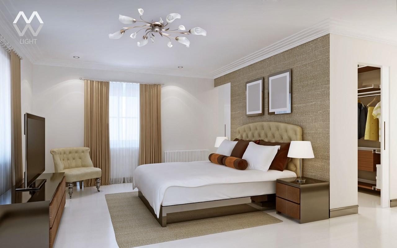 Потолочная люстра MW-Light Восторг 19 242016306 MW-LIGHT ВОСТОРГ 183121 Белый  - Вид №1