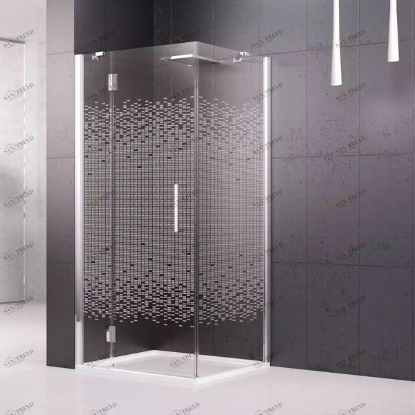 Боковая панель 94,5 см LOUVRE F Novellini LOUVRE с принтом Louvre LOUVRF9558K