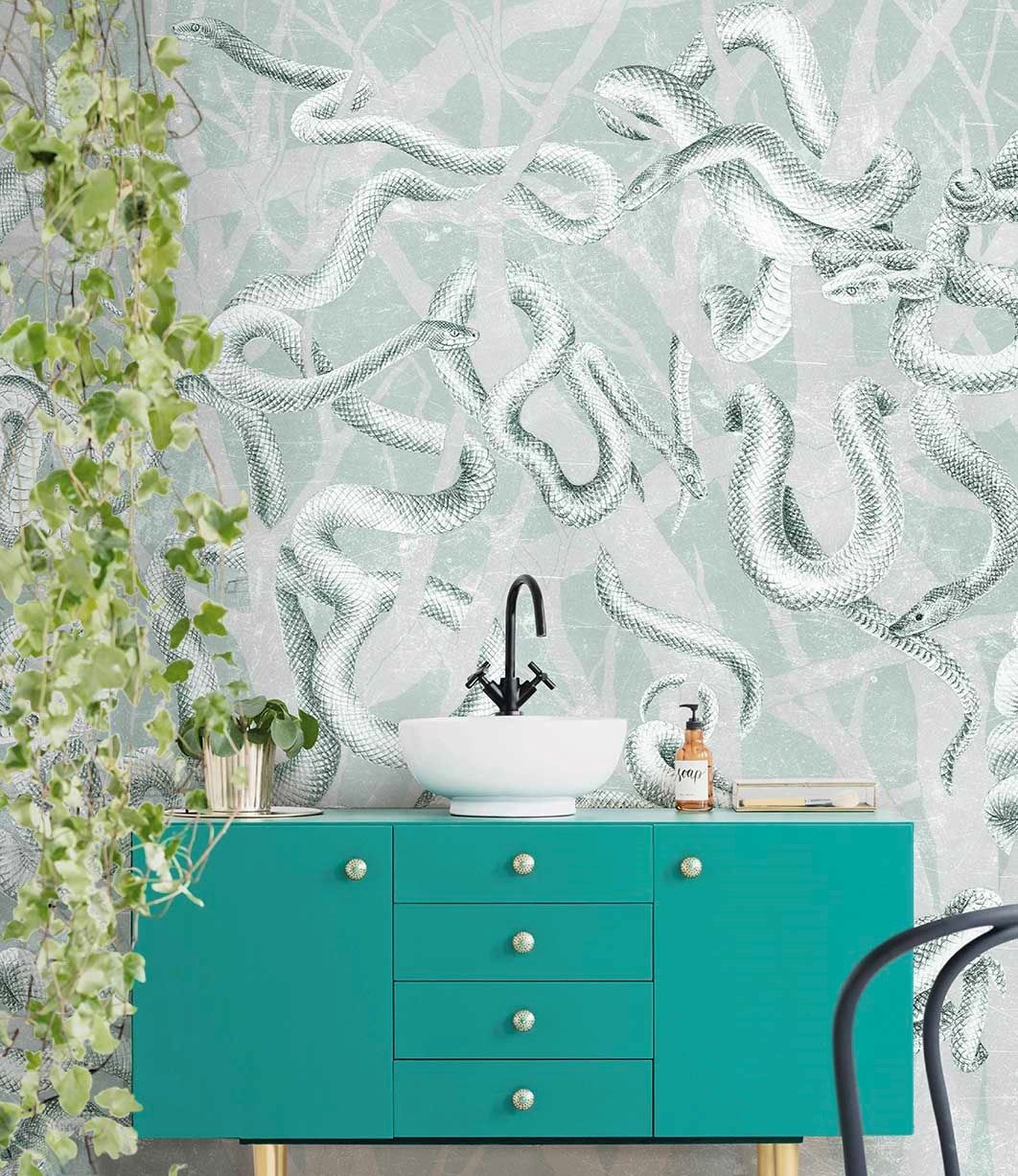 Тропические обои ПВХ бесплатно, экологически чистые, моющиеся WallPepper окружающая среда ARCH-00142098 - Вид №1