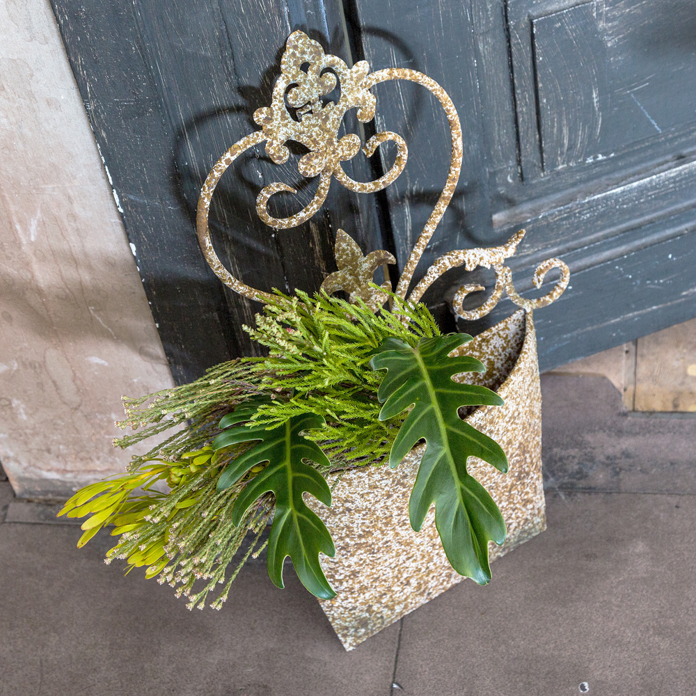 3112123 Металлическое кашпо «Верментино», версия М Object Desire  - Вид №3