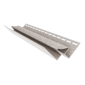 Угол внутренний для сайдинга Технониколь Формлайт 3000x72 мм серо-бежевый 0.216 м²