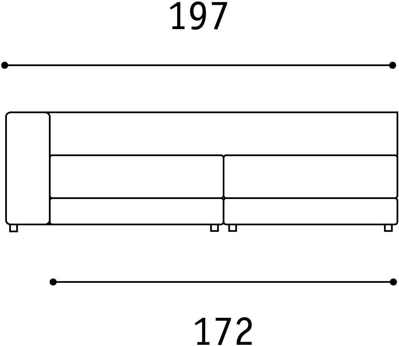Febal Casa Модульный угловой диван из ткани sun-id-1430737 - Вид №30