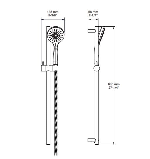 Термостатический набор для душа с душем BARIL PRO-3220-66 ARCH-00139595 - Вид №3