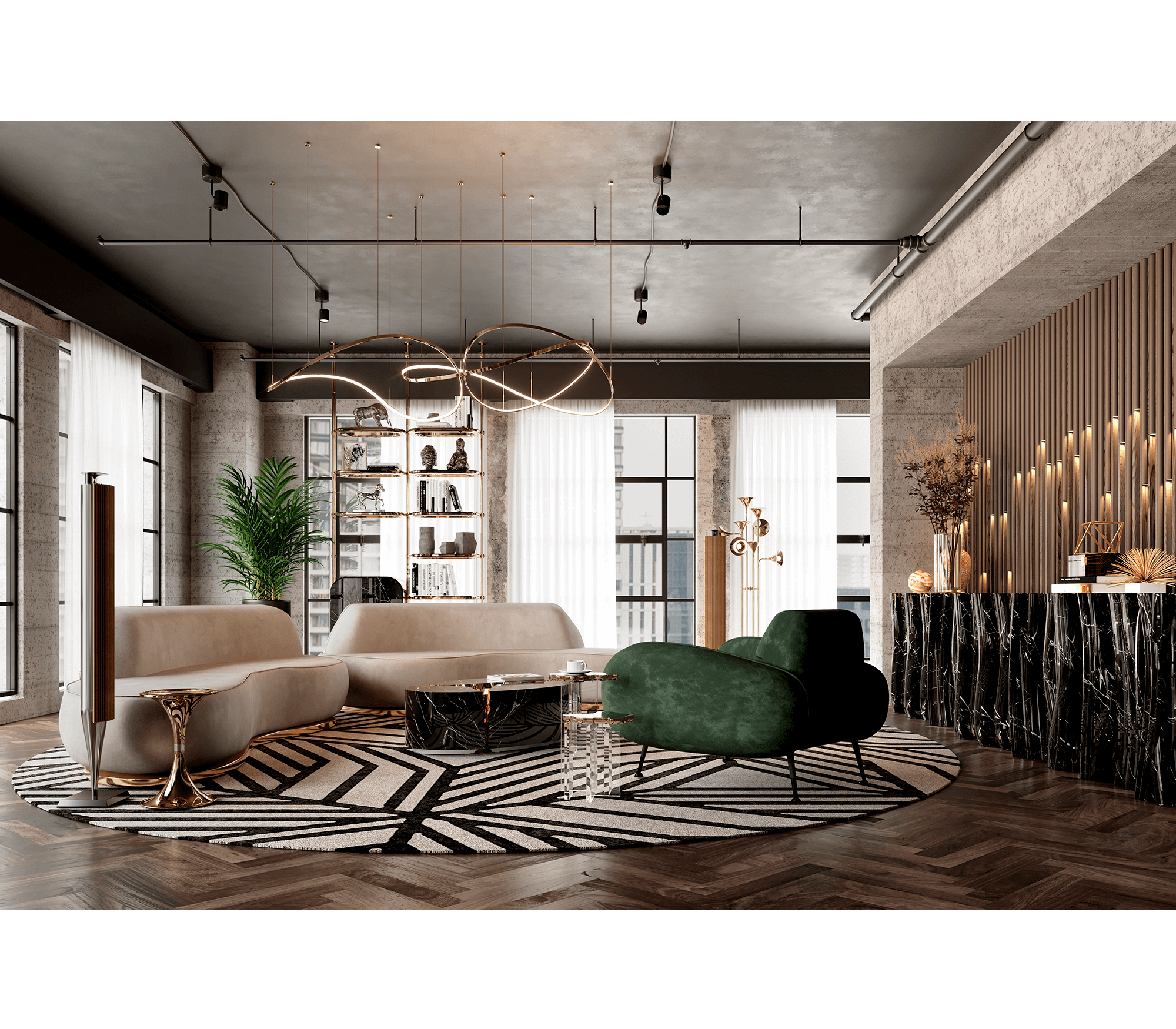 0-284 Одетт диван Boca Do Lobo  - Вид №12