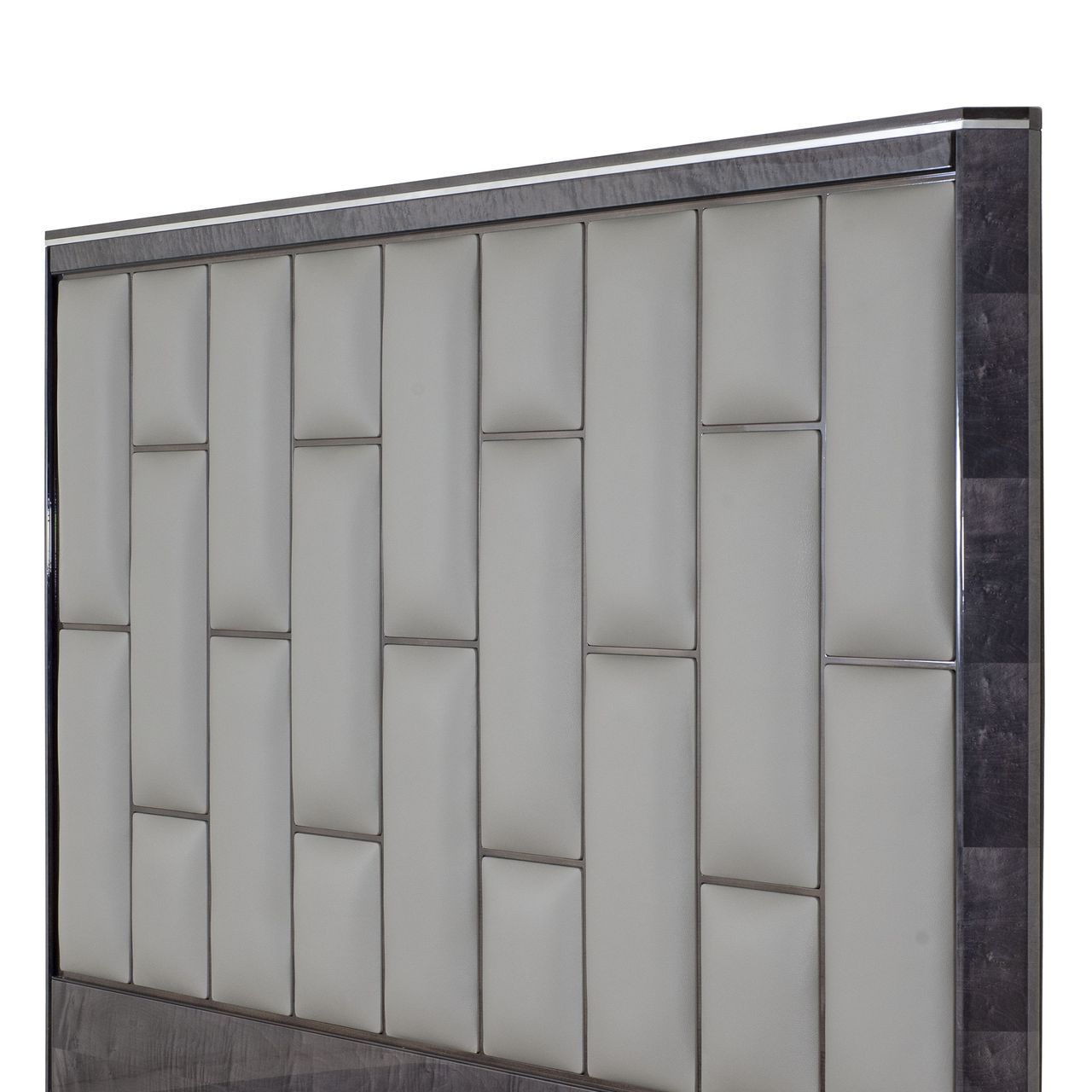 Двуспальная кровать из ткани с высоким изголовьем Hurtado Evolution ARCH-00034095 - Вид №3