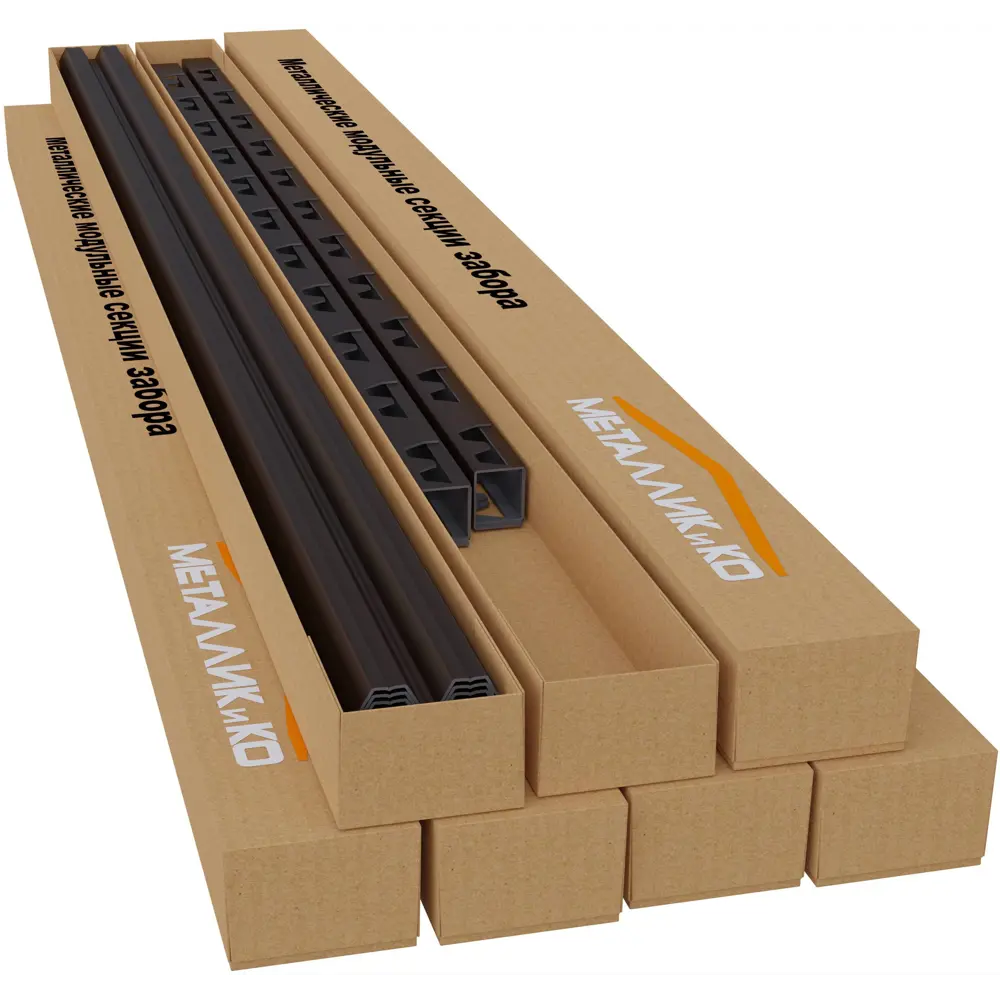 Забор-жалюзи Горизонт 2x2.5 м цвет коричневый 88698257 STLM-2209091 Santreyd  - Вид №3