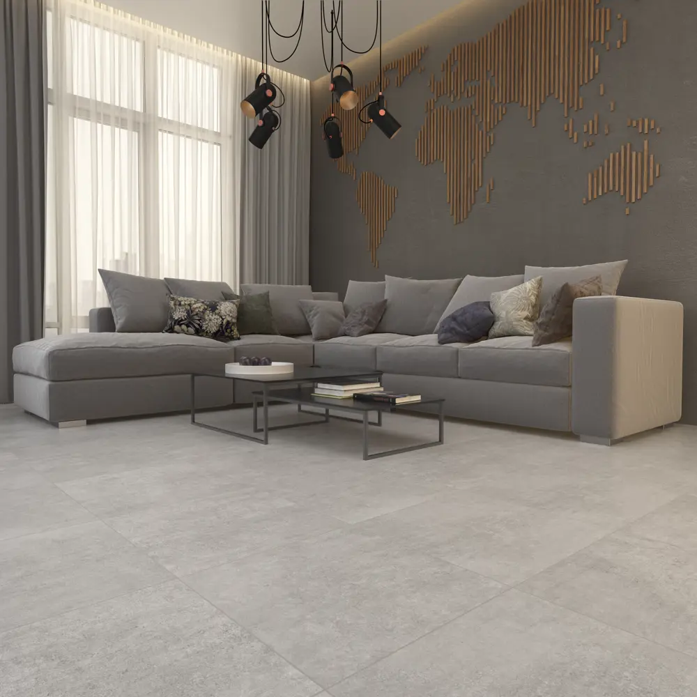 Керамогранит Гермес 40x40 см 1.6 м² матовый цвет серый светлый 82378961 STLM-2047063 Santreyd - Вид №4