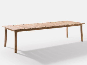 Прямоугольный садовый стол из тикового дерева