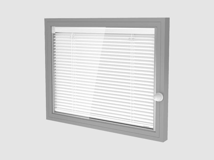Жалюзи, встроенные в оконную раму QFORT Discret ARCH-00151588