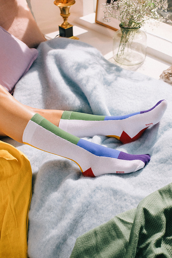 DYRAISOCL Носки rainbow Doiy  - Вид №1