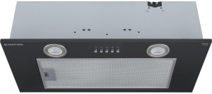 9168676 Вытяжка полновстраиваемая Meferi INBOX60BK POWER черный