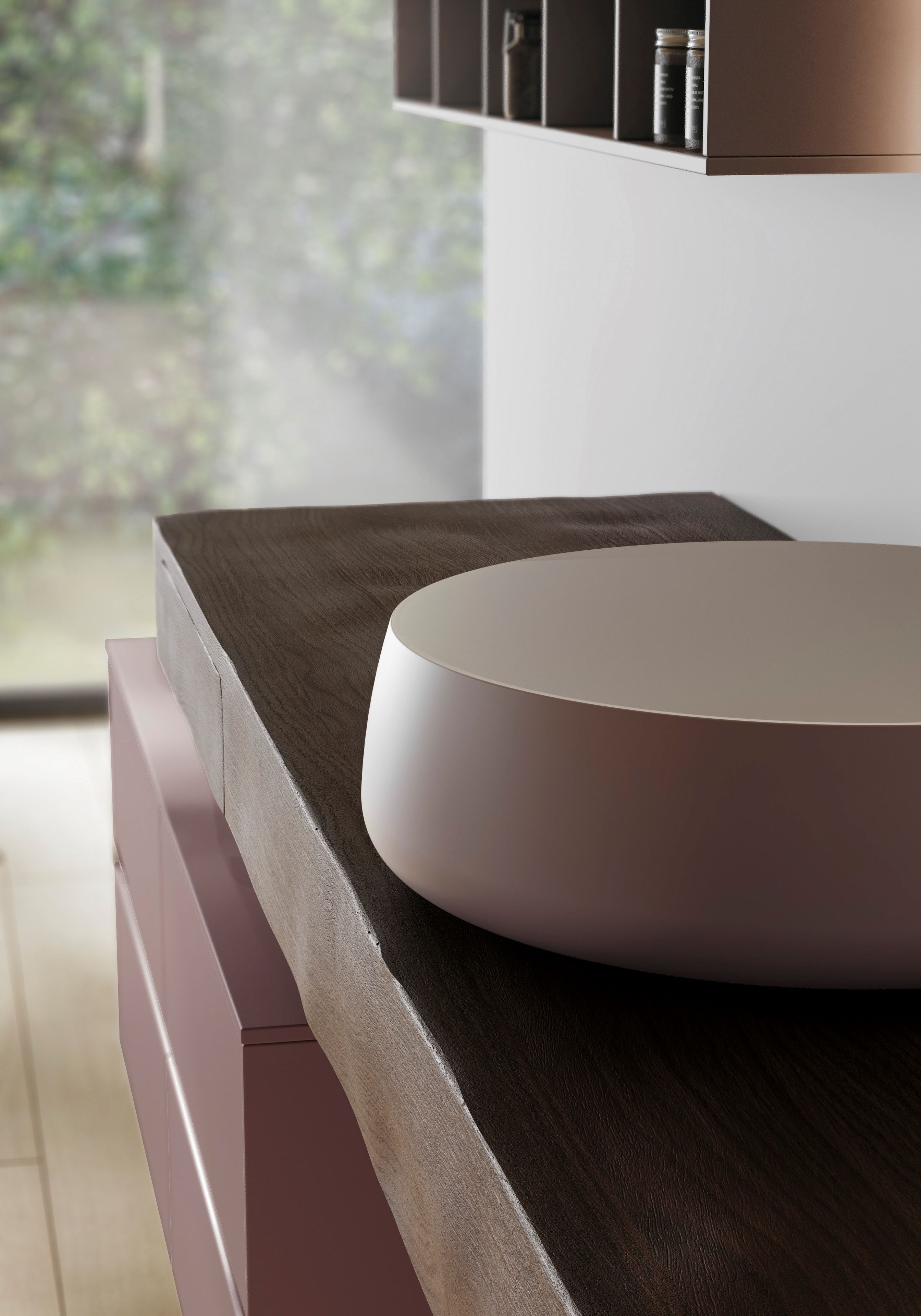 Подвесной умывальник Ideagroup Nyù ARCH-00038202 - Вид №2