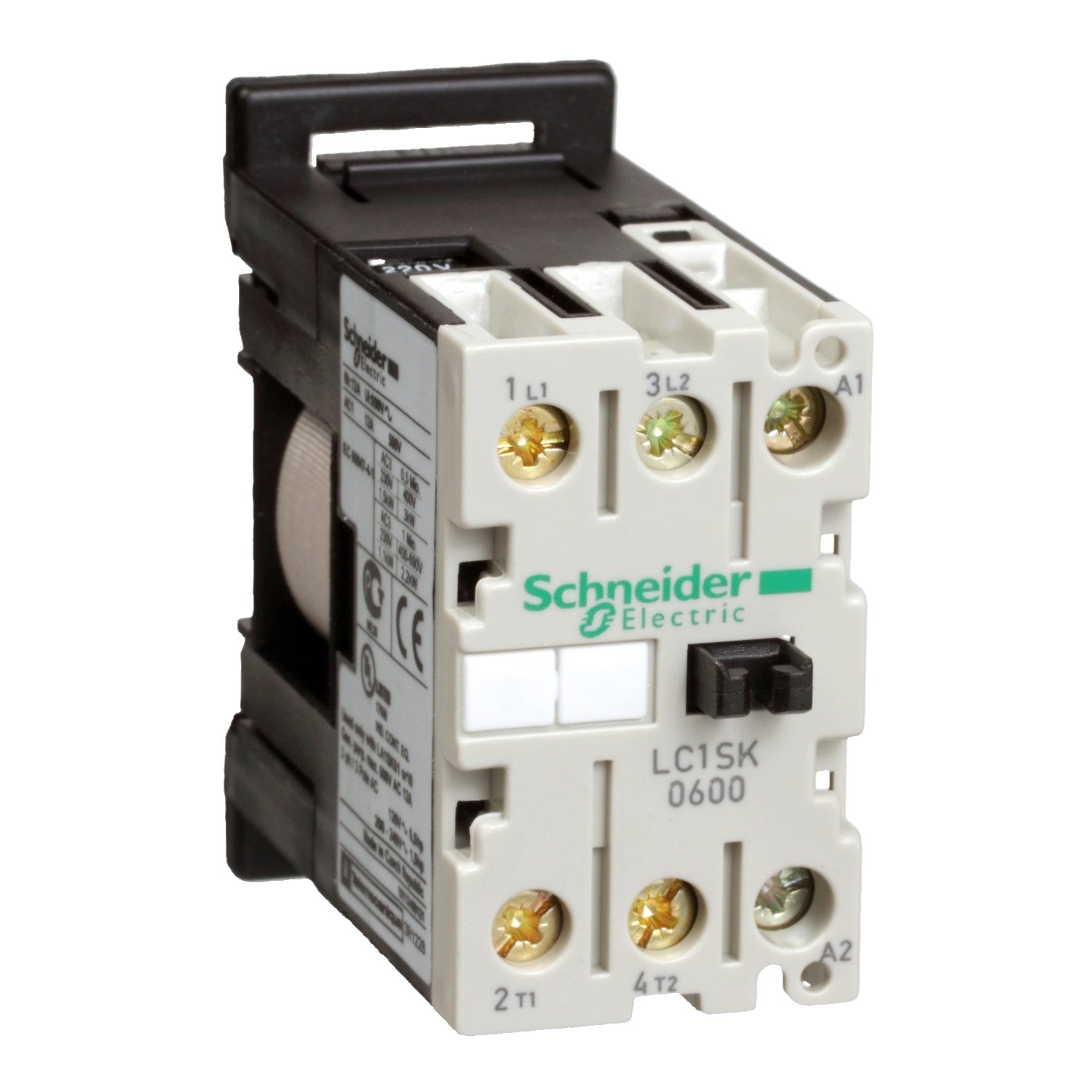 LC1SK0600E7 Контактор LC1SK 2P 6А 400/48В AC 2.2кВт Schneider Electric TeSys 