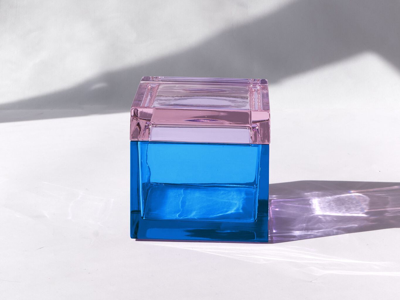 Двухцветный контейнер из дутого стекла Studio Bojola PALMI ARCH-00058347 - Вид №40