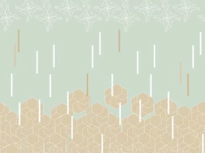 Wall&decò Геометрические обои Contemporary wallpaper 2014