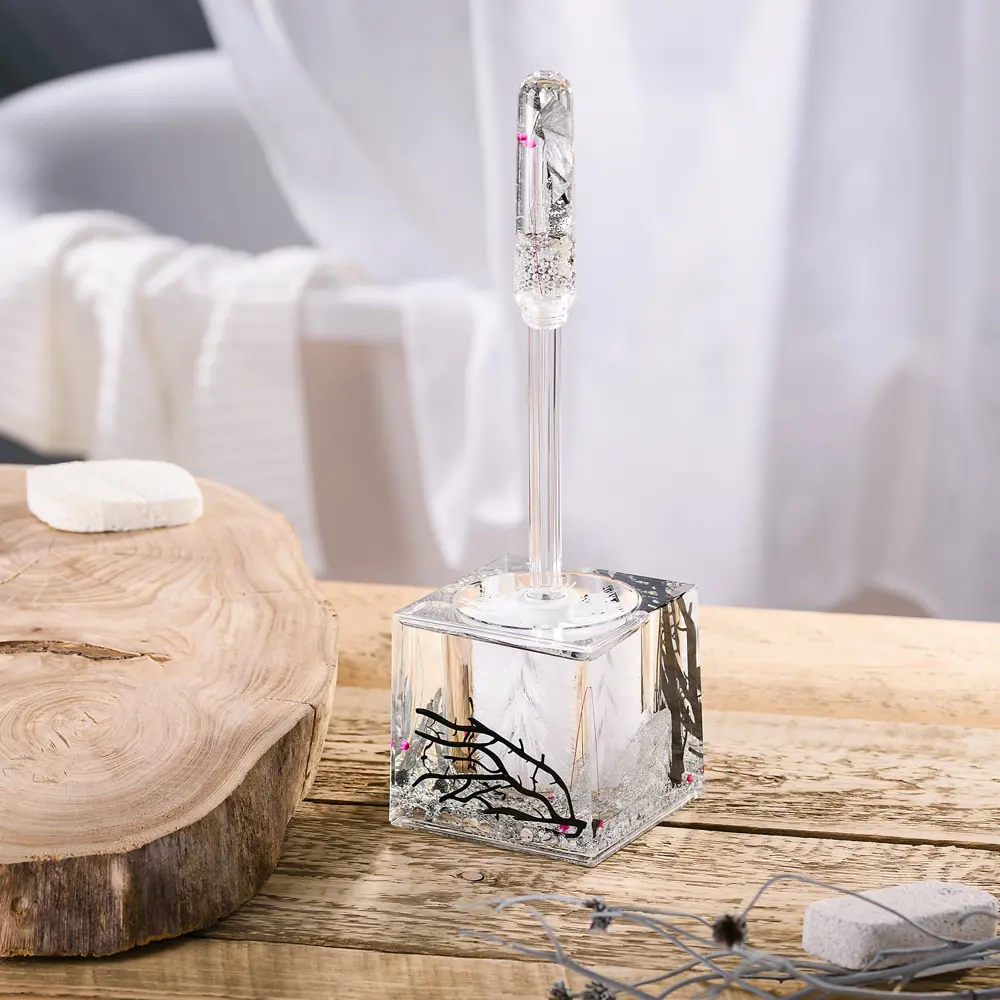 Ёршик для унитаза Silven цвет серебристый VERRAN STLM-2070126 - Вид №1