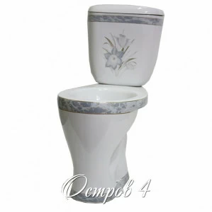 1030120 Компакт унитаз с бачком Белый Лобненский Стройфарфор  Россия