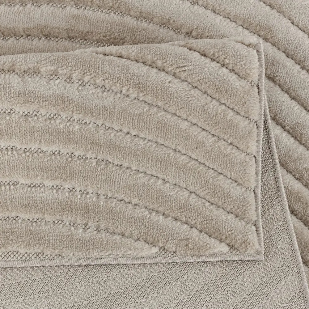 CTIM Ковер «Луна» 160x230 см с рельефным ворсом бежевый 89360171 STLM-1535803 - Вид №4