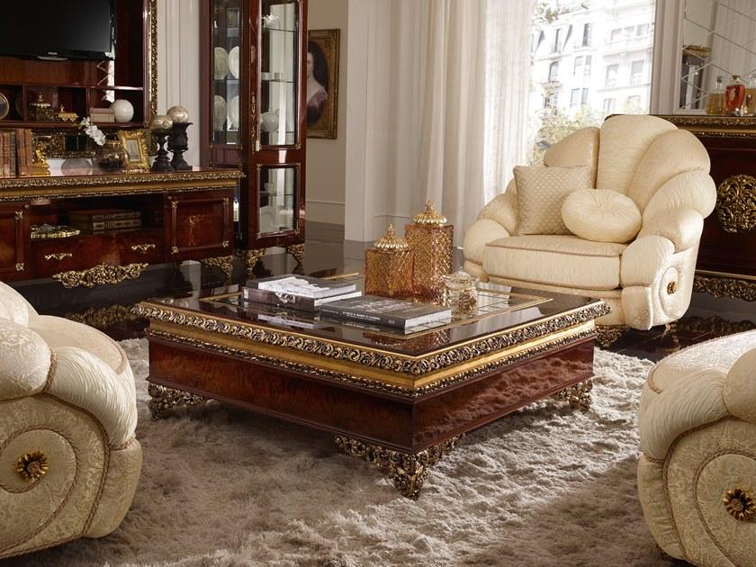 A.R. Arredamenti Журнальный столик квадратный Grand royal 428 - Вид №1