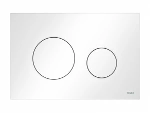 9240600 Пластиковая панель смыва унитаза TECEloop для системы двойного смыва