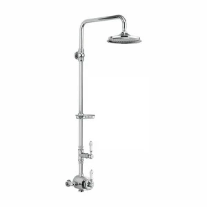 Душевая стойка c внешним термостатом BF2S c душевой насадкой 6'' Stour Burlington BF2S, V16