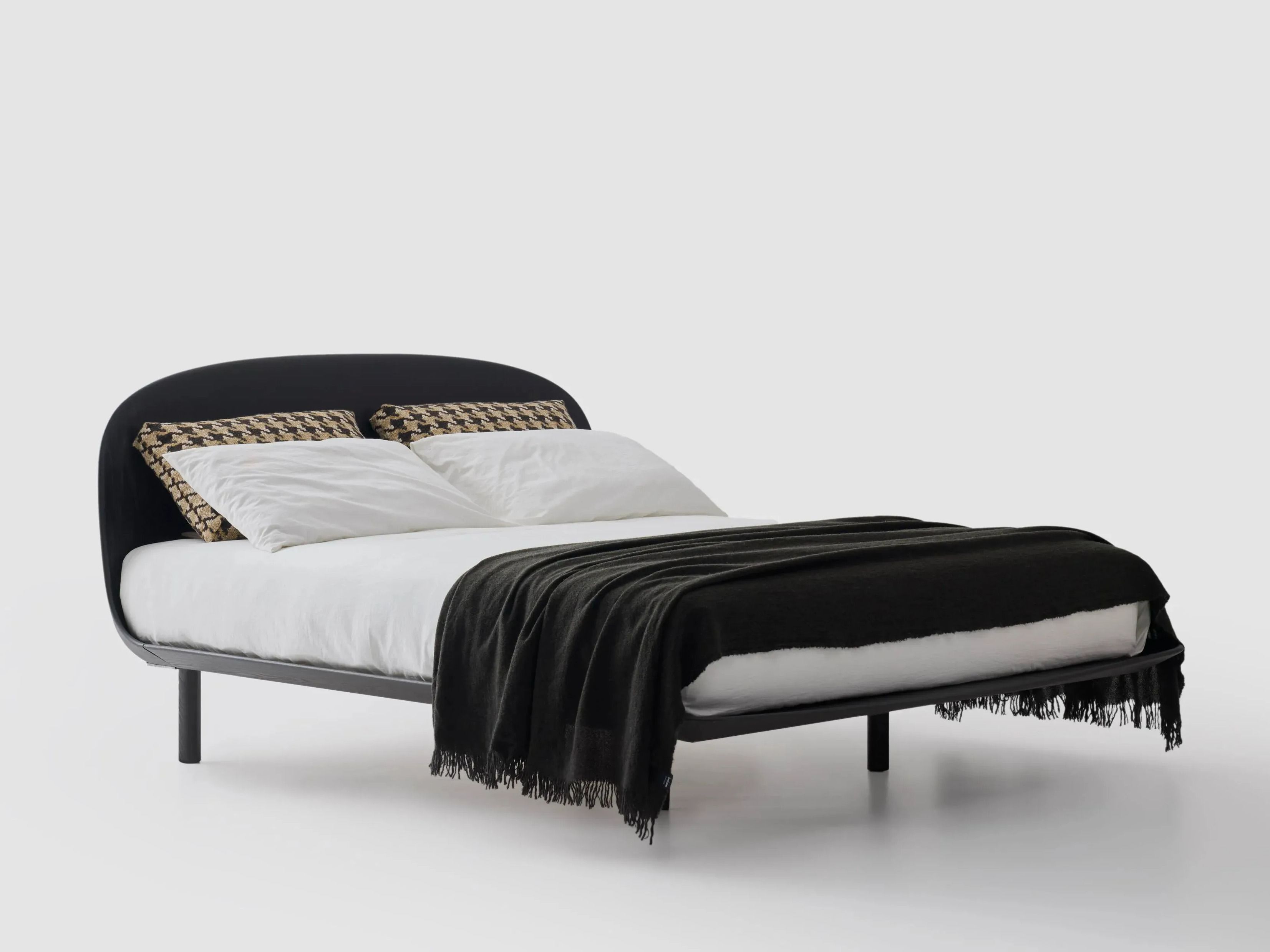 Деревянная двуспальная кровать Bolzan NEST ARCH-00035827