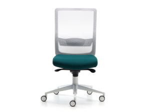 Сетчатый поворотный стул с регулируемой высотой и колесами