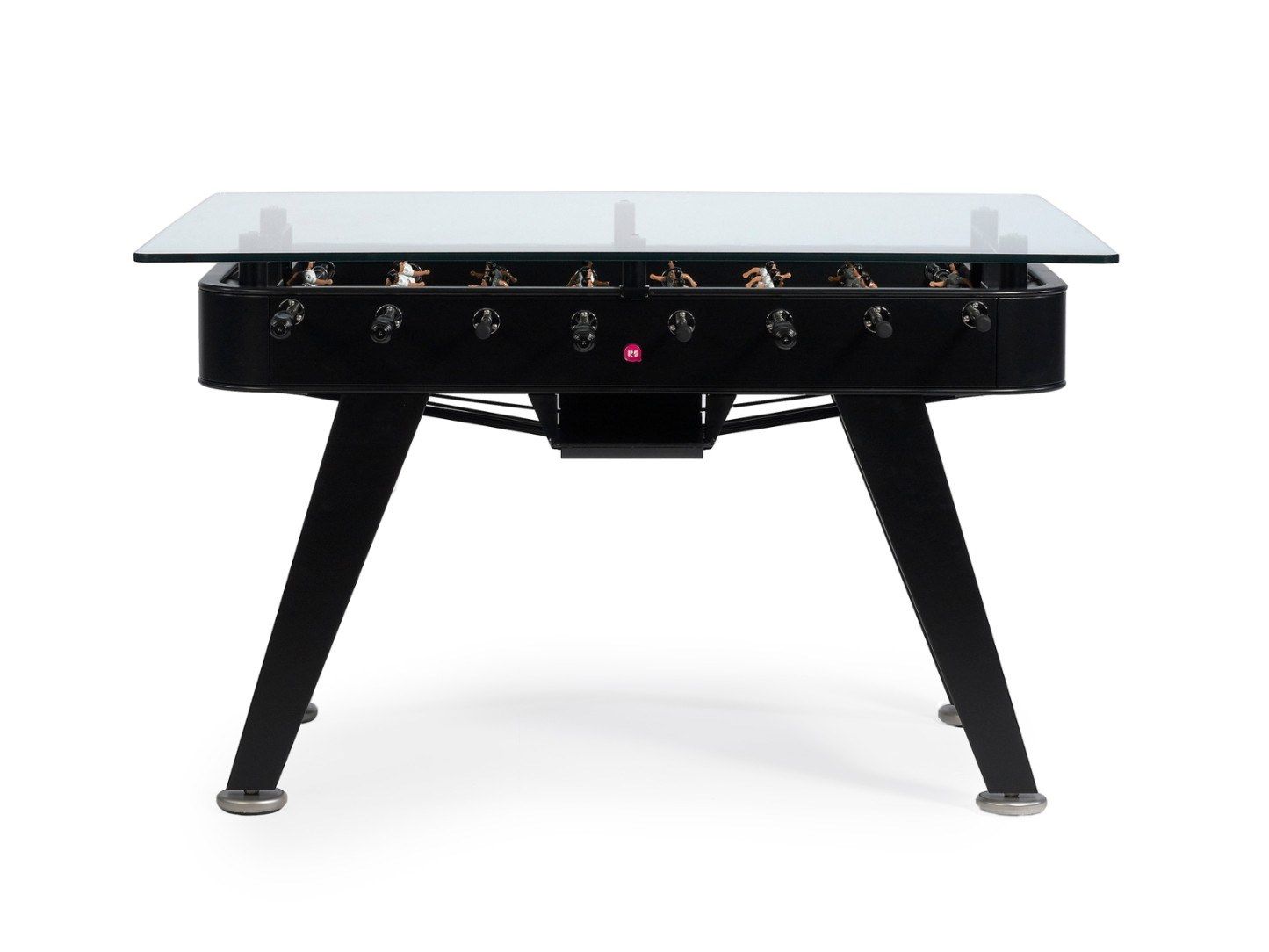 Прямоугольный обеденный стол из стали и стекла RS Barcelona RS2 DINING ARCH-00017042