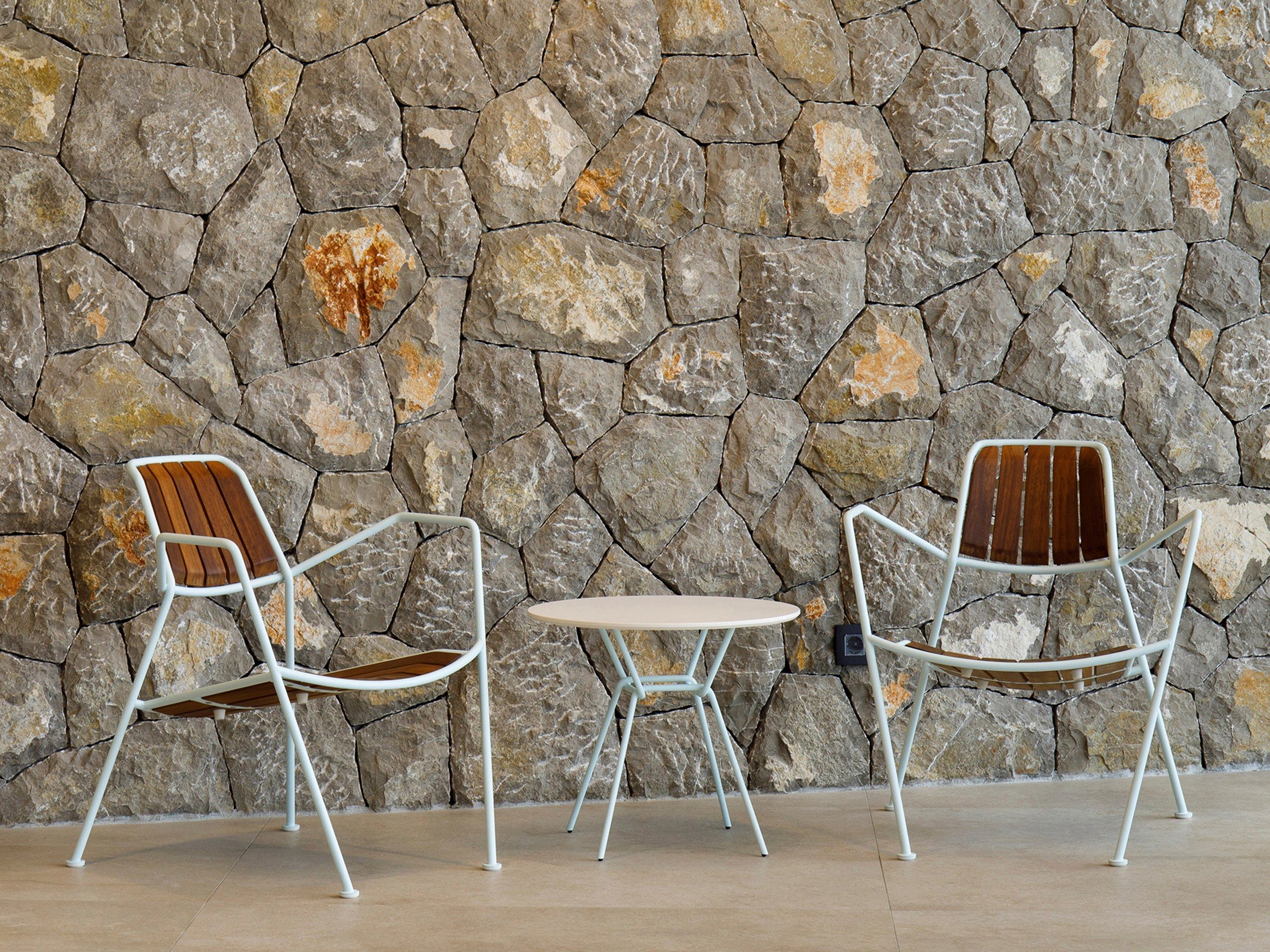 Стальной садовый стул с подлокотниками prostoria Osmo ARCH-00010554 - Вид №2