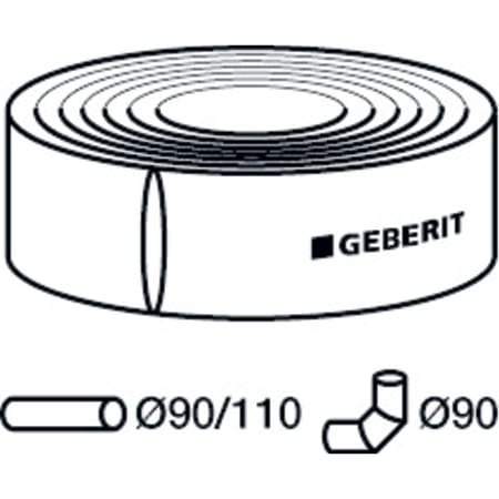 306.921.00.1 Звукоизолирующий рукав Geberit из ПЭ Geberit  - Вид №5