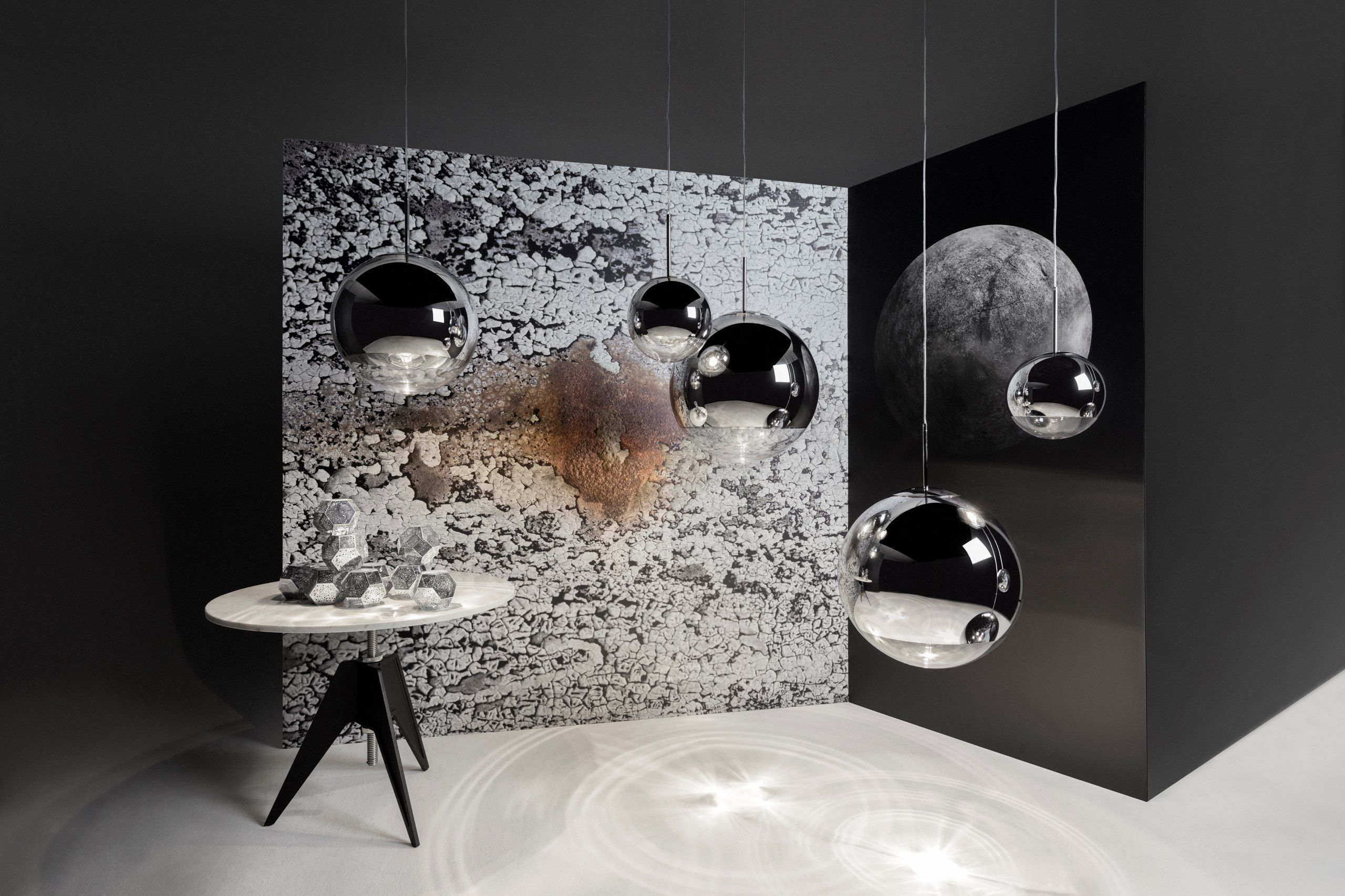 Поликарбонат светодиодный подвесной светильник Tom Dixon Mirror Ball ARCH-00042584 - Вид №2