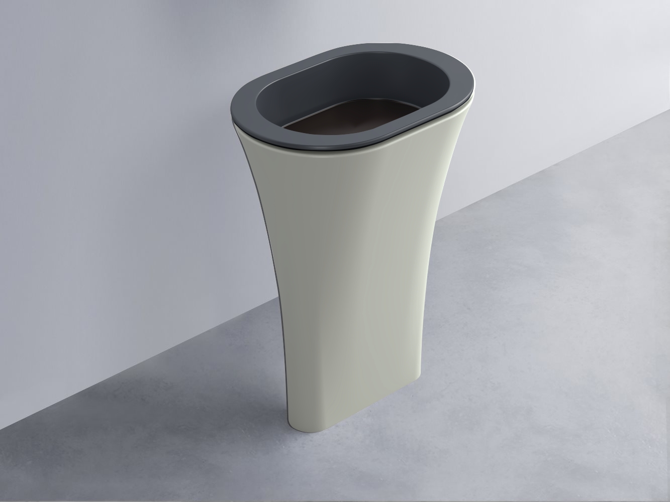AMLA65-BA+AMPILO-LV+AMCOLO-PM Раковина Amedeo Ovale отдельностоящая cielo Enjoy + Amedeo Ceramica Cielo