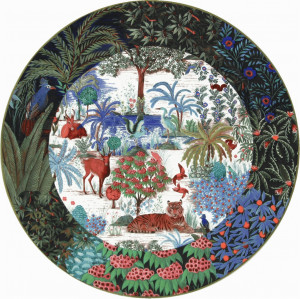 10659023 Gien Блюдо сервировочное Gien Дворцовый сад 30см, фаянс Фаянс