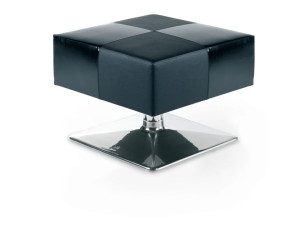 Пуф из искусственной кожи